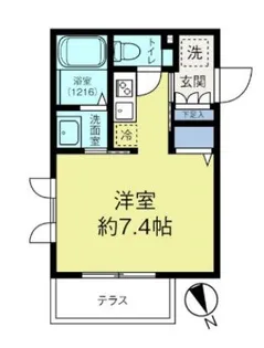 セラヴィ【2階】の間取り