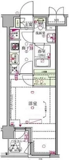レディアス調布国領【2階】の間取り