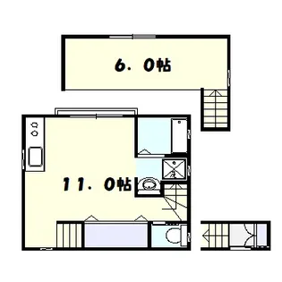 ラ・ミューズ【2階】の間取り