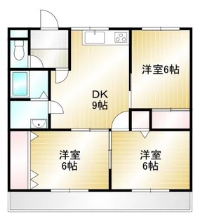 石原マンション【1階】の間取り