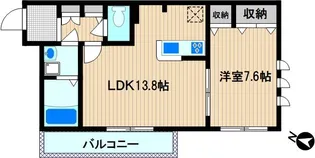 ラ・ガイア【2階】の間取り