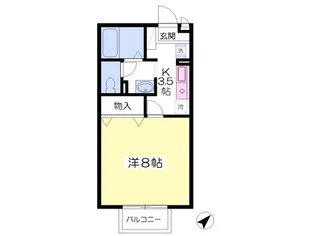 エルクレール・I【1階】の間取り