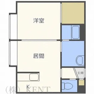フィレント3【3階】の間取り