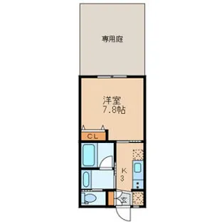 アルグランデII【1階】の間取り