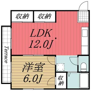 千葉県市原市深城【アパート】の間取り