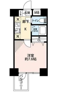 プレール・ドゥーク東京ベイII【4階】の間取り