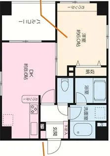 センチュリーシティ【6階】の間取り