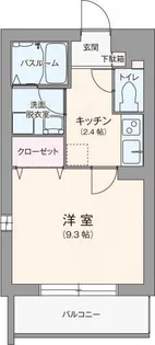 アビターレ【3階】の間取り