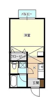 ジェネシス東明【1階】の間取り