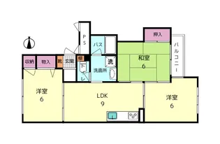 シティホームズ大和郡山【2階】の間取り