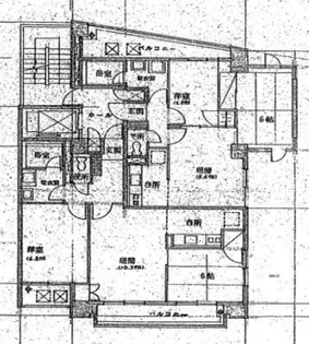 帝金ビル【8階】の間取り