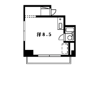 グランドパレス東北沢【4階】の間取り