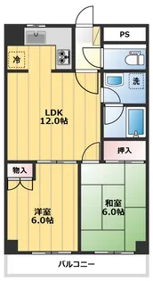 カーサ・ボスコ【3階】の間取り