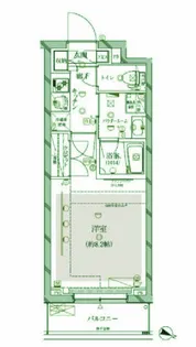 クレイシア目黒碑文谷【3階】の間取り