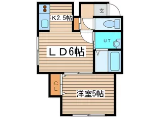 プレシャスハイムN19【2階】の間取り