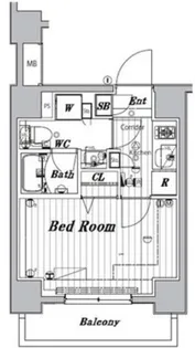 メイクスデザイン大森【4階】の間取り