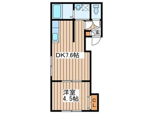 ロイヤルゲ-ト【3階】の間取り