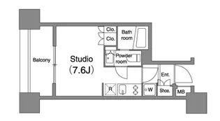 プライマル笹塚【3階】の間取り