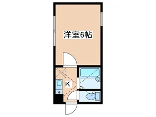 フォンターナ相模大野【2階】の間取り