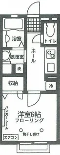 リッツ大倉山【1階】の間取り