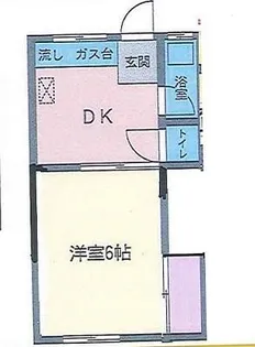 いとう荘【1階】の間取り
