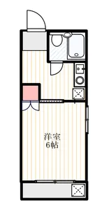 マンションカツマタ【1階】の間取り