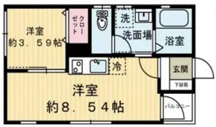 PhoenixXA【2階】の間取り
