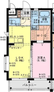 Maison de Luce(メゾン・ド・ルーチェ)【3階】の間取り