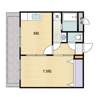 レーゼ21【3階】の間取り