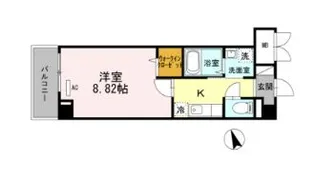 コンフォールさくら【2階】の間取り