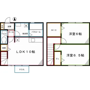 フェルミエ【2階】の間取り