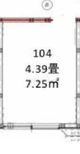 アルビオンシティ京成小岩【1階】の間取り