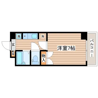 フォレストヒル小松島【2階】の間取り