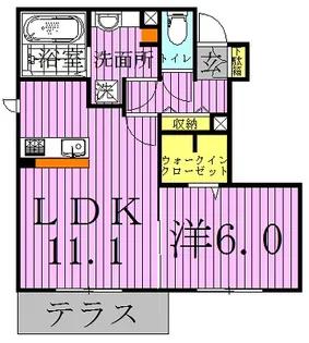 さくらII【1階】の間取り