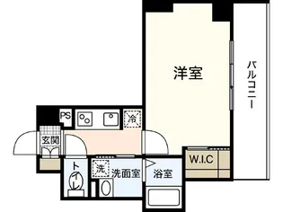 オーシー広島国泰寺【4階】の間取り