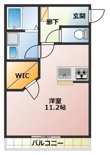 Jouer Noir(ジュールノアル)【1階】の間取り