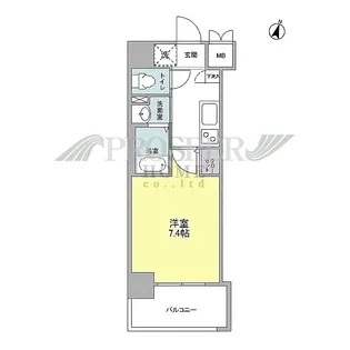 ハイラインIII【10階】の間取り