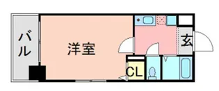 アクタス博多【9階】の間取り