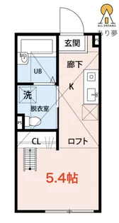 リコルド西横浜【1階】の間取り