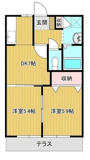 ハイマート【1階】の間取り