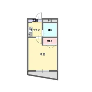 ライオンズマンション甲府中央【7階】の間取り