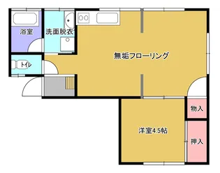 第二コーポ石田【2階】の間取り