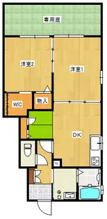 Sha maison桜坂【1階】の間取り
