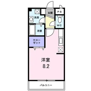 マイネ・S5【3階】の間取り