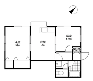 ヴェルニ【1階】の間取り