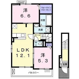 ルミエール【2階】の間取り