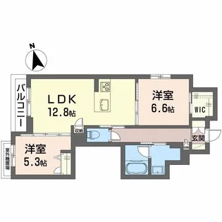 アンティーム【3階】の間取り