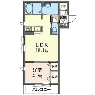 Maison riche【3階】の間取り