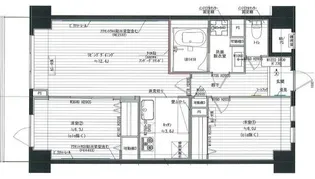 レジディア目白【9階】の間取り