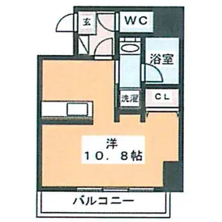 ラグゼナ浄心【5階】の間取り